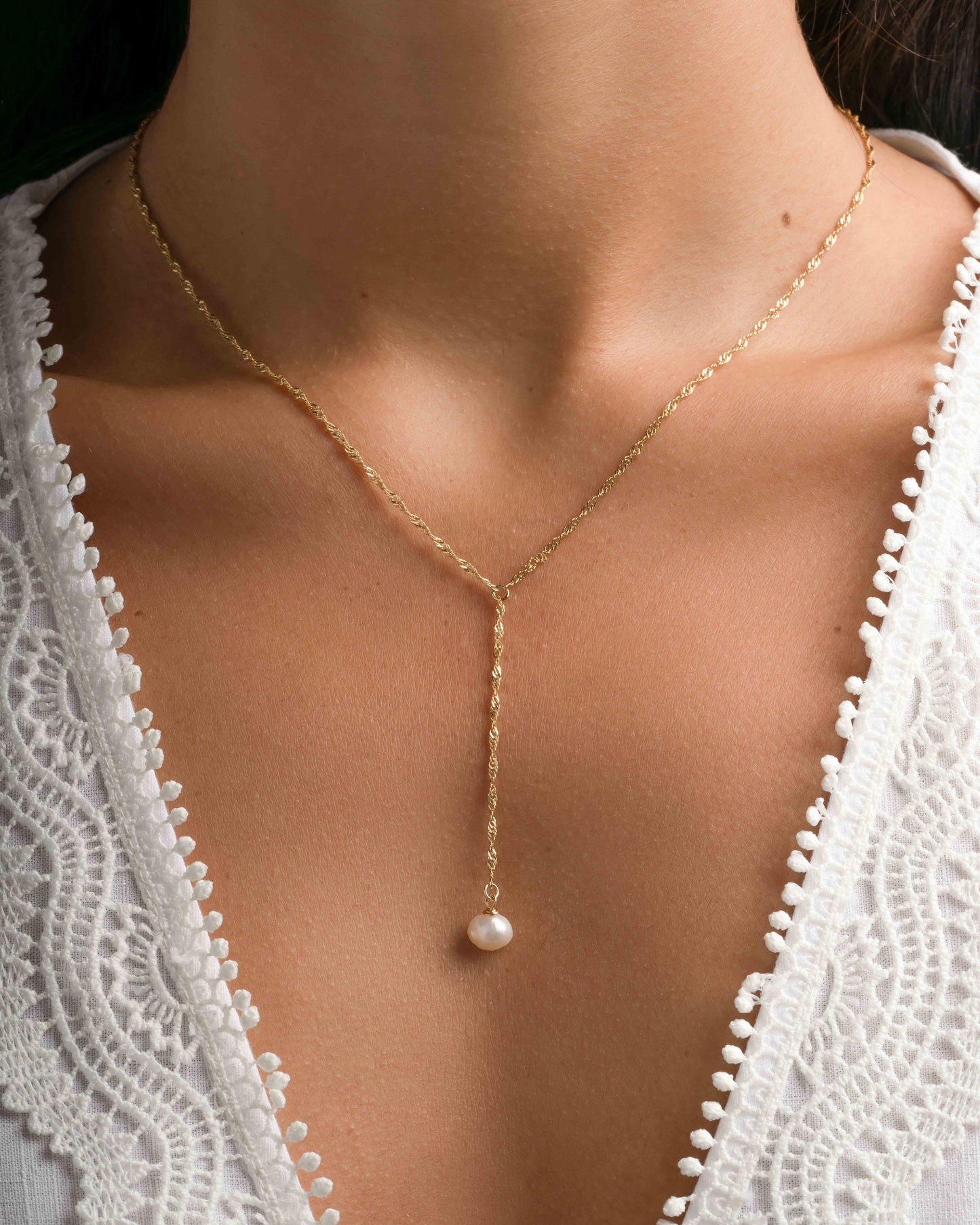 Pearl Lariat