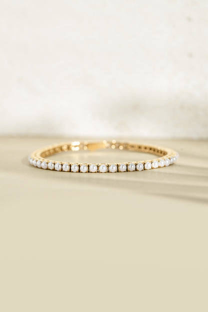 Pearl Tennis Bracelet