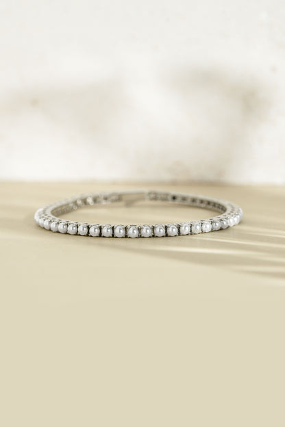 Pearl Tennis Bracelet