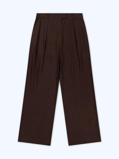 Pearl Trouser in Chocolate