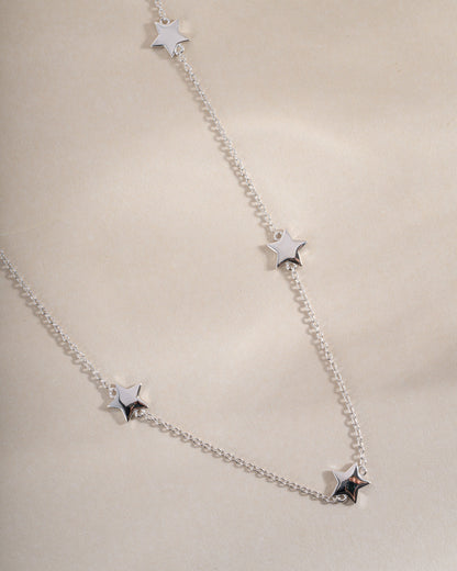 Plain Star Collar Necklace