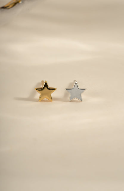 Plain Star Studs
