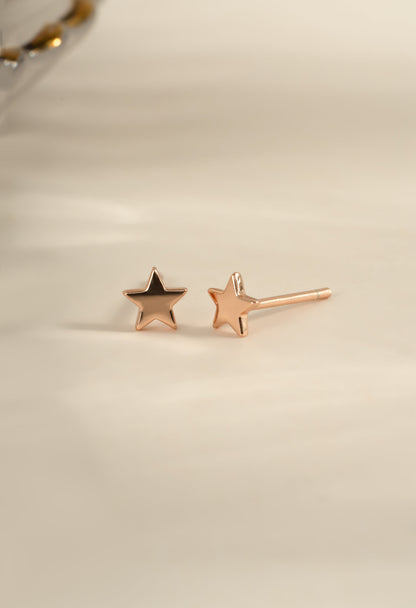 Plain Star Studs