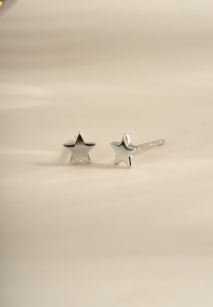 Plain Star Studs