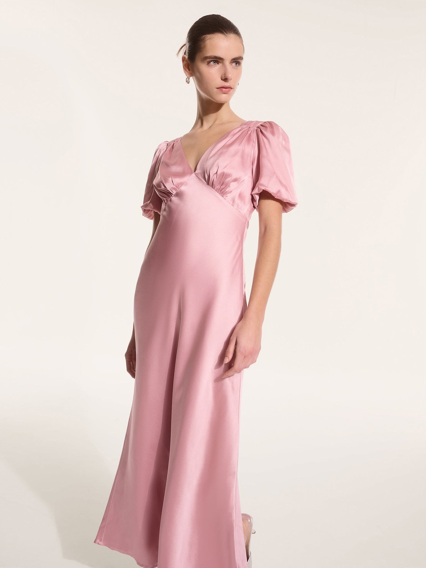 Rosie Dress in Vintage Pink