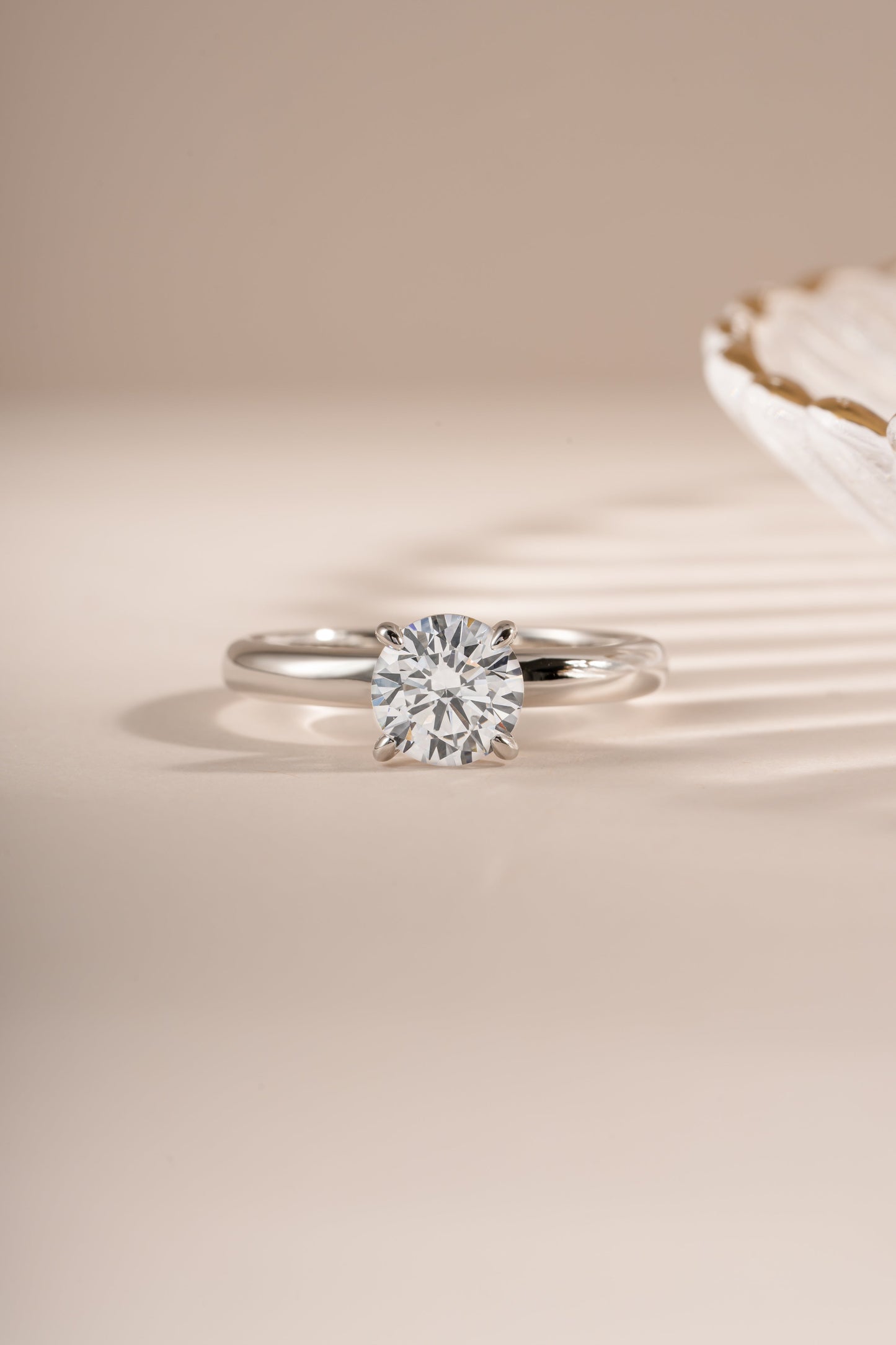 Round Solitaire Ring