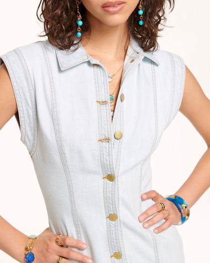 Lolita Denim Mini Dress | BLEACH