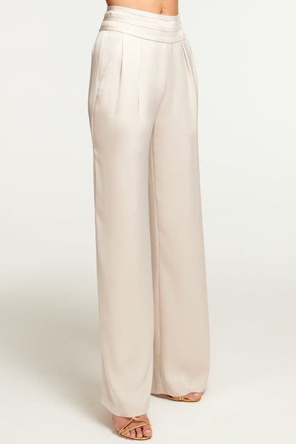 Joss Wide Leg Pant | SANDSTONE