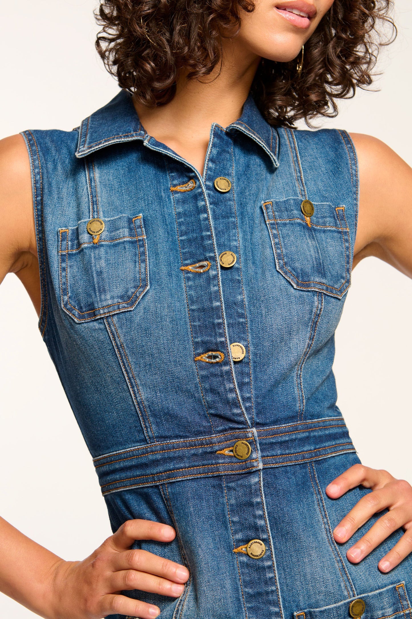 Katalina Denim Mini Dress