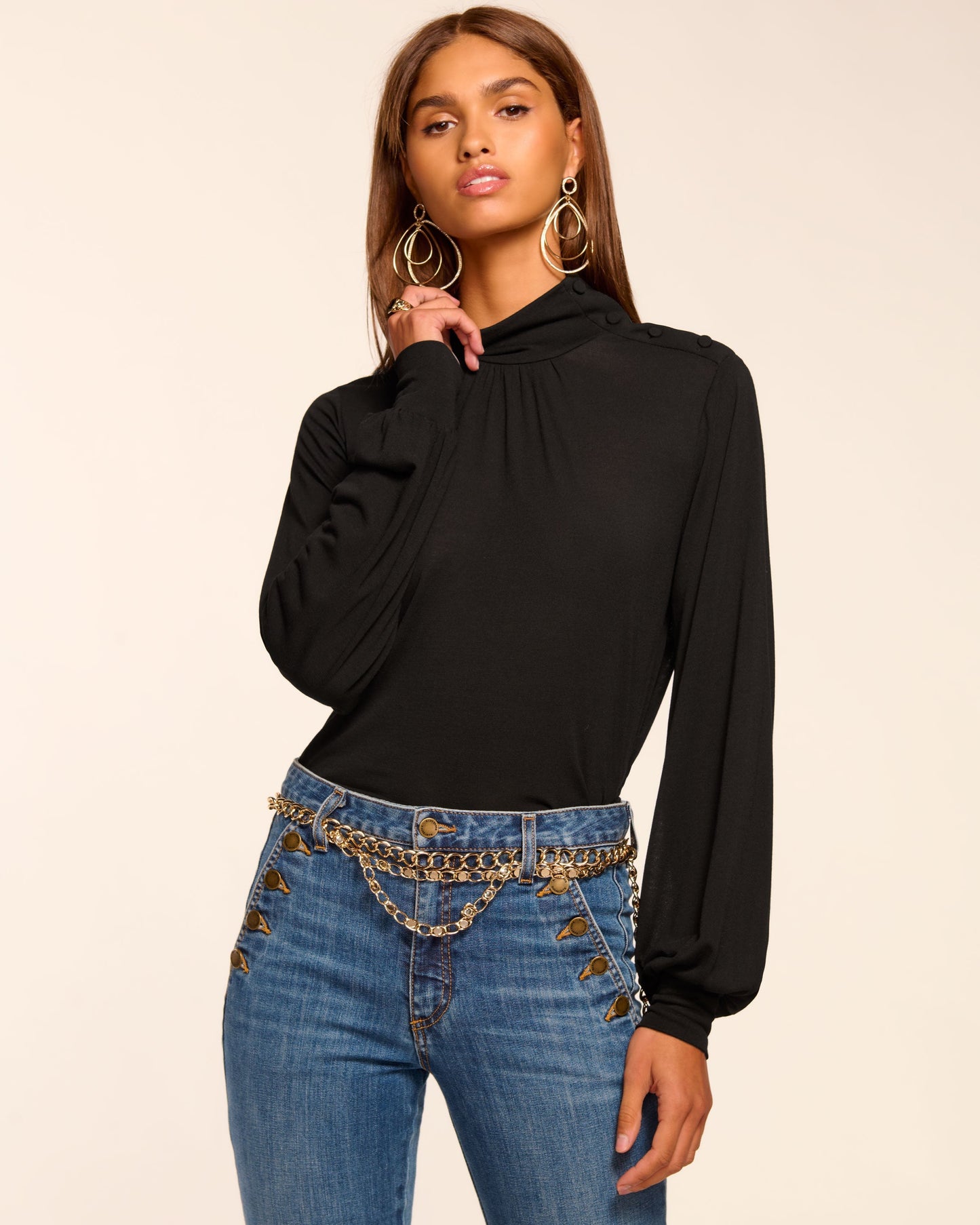 Larissa Knit Turtleneck Top