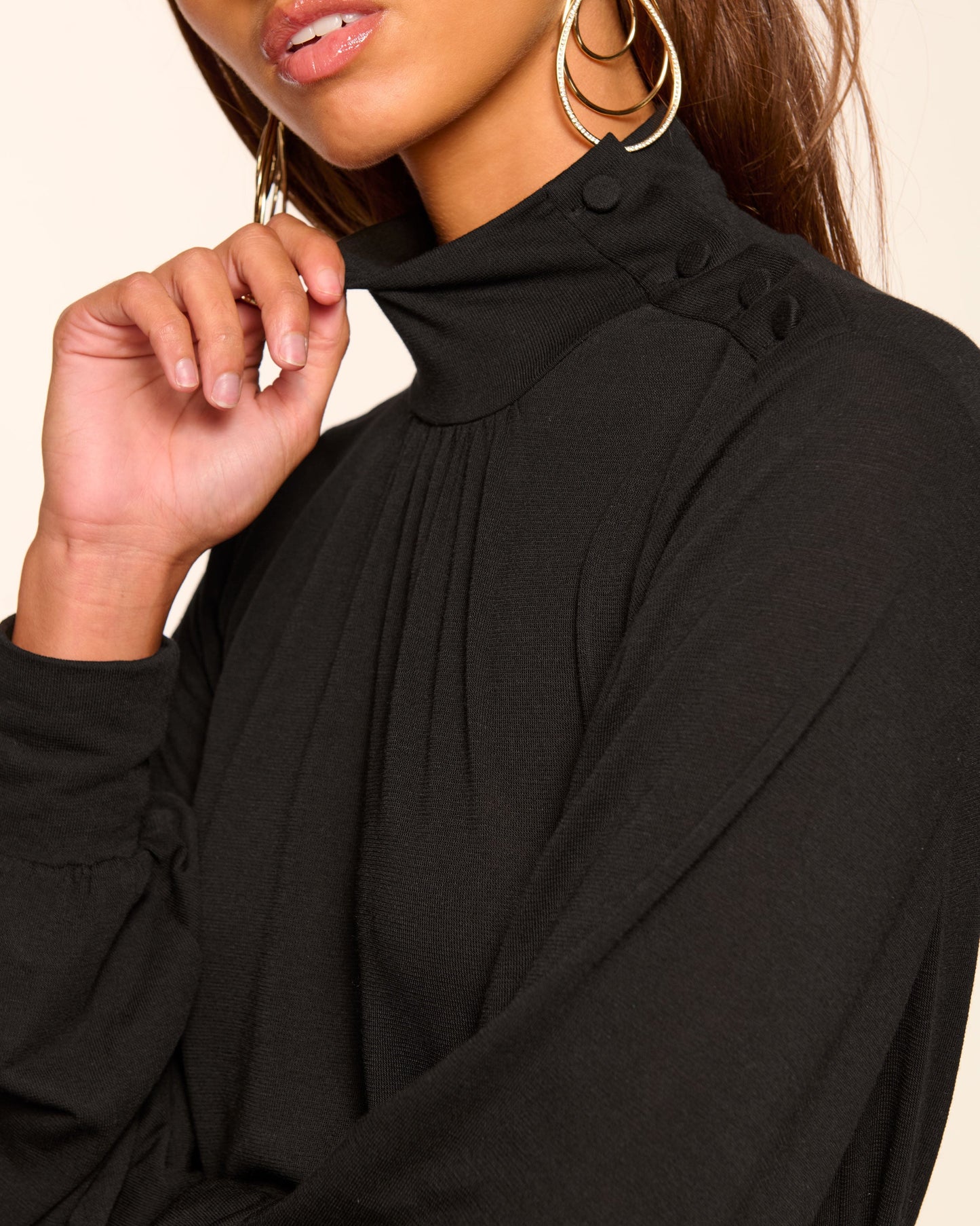 Larissa Knit Turtleneck Top