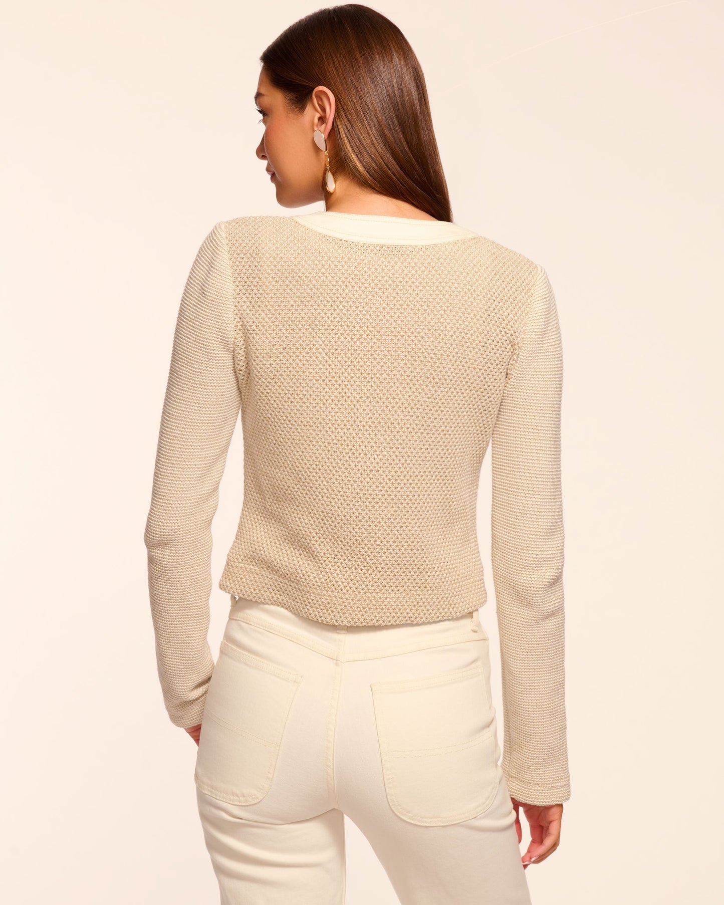 Huda Cotton Lurex Tweed Jacket