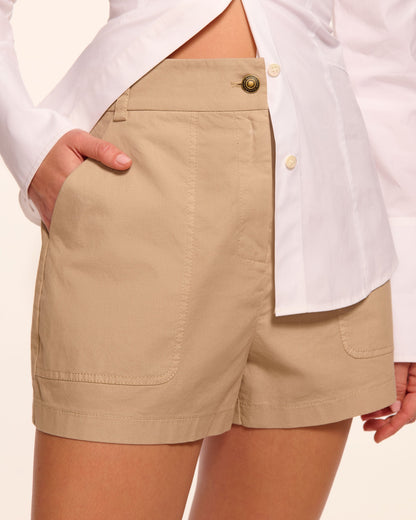 Hilary Canvas Mini Short