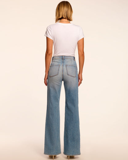 Heidi High-Rise Wide Leg Braided Jean