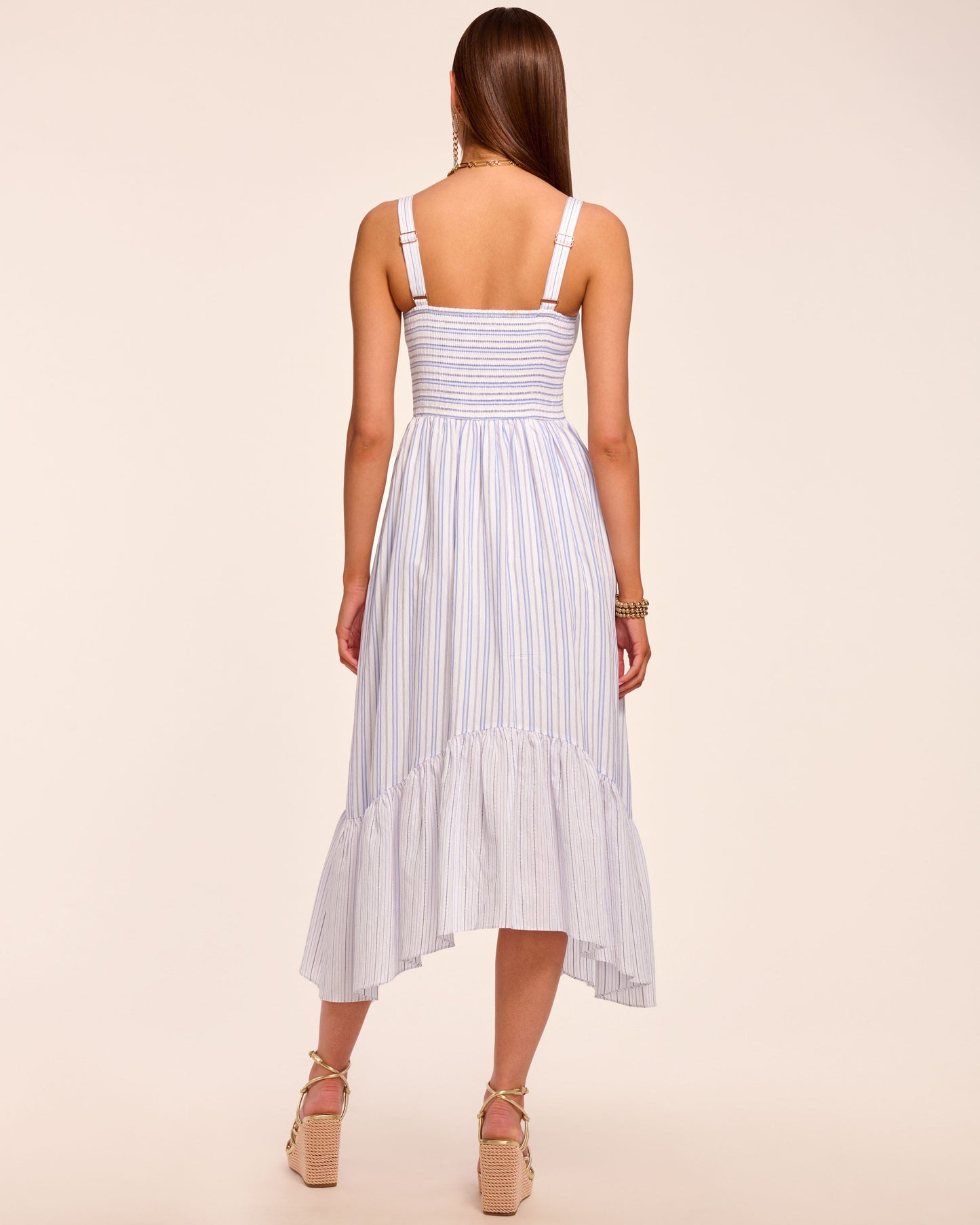 Nadia Printed Midi Dress