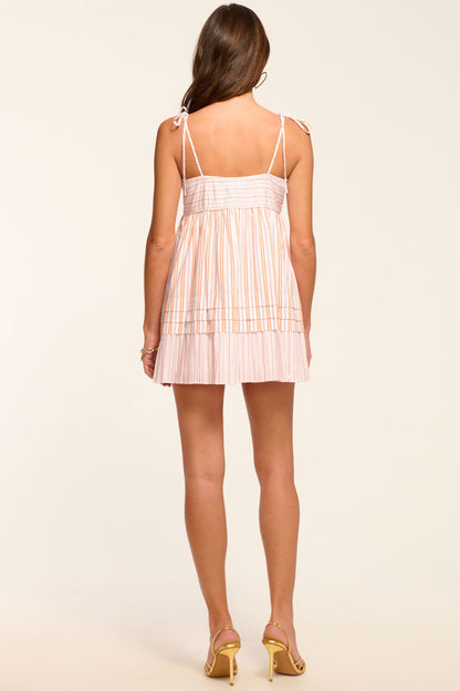 Lacie Tie Shoulder Mini Dress