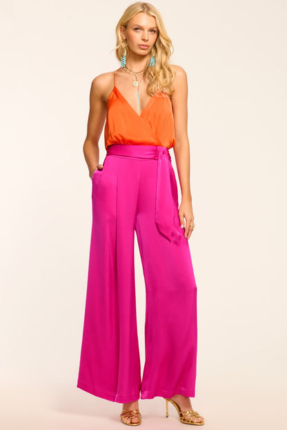 Kelly Colorblock Wide Leg Jumpsuit