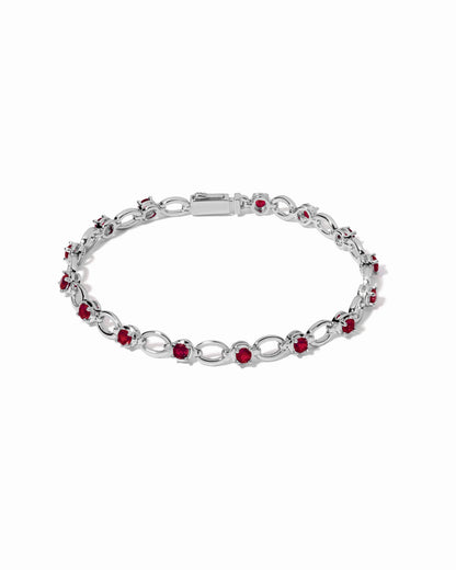 Ruby Lilly Tennis Bracelet
