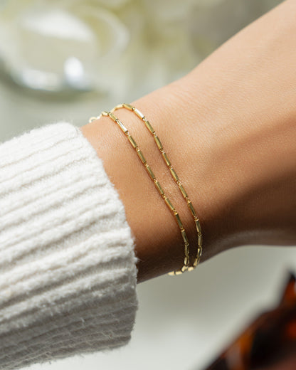Chain Link Bracelet Set
