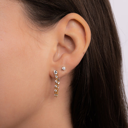 Tennis Chain Link Studs