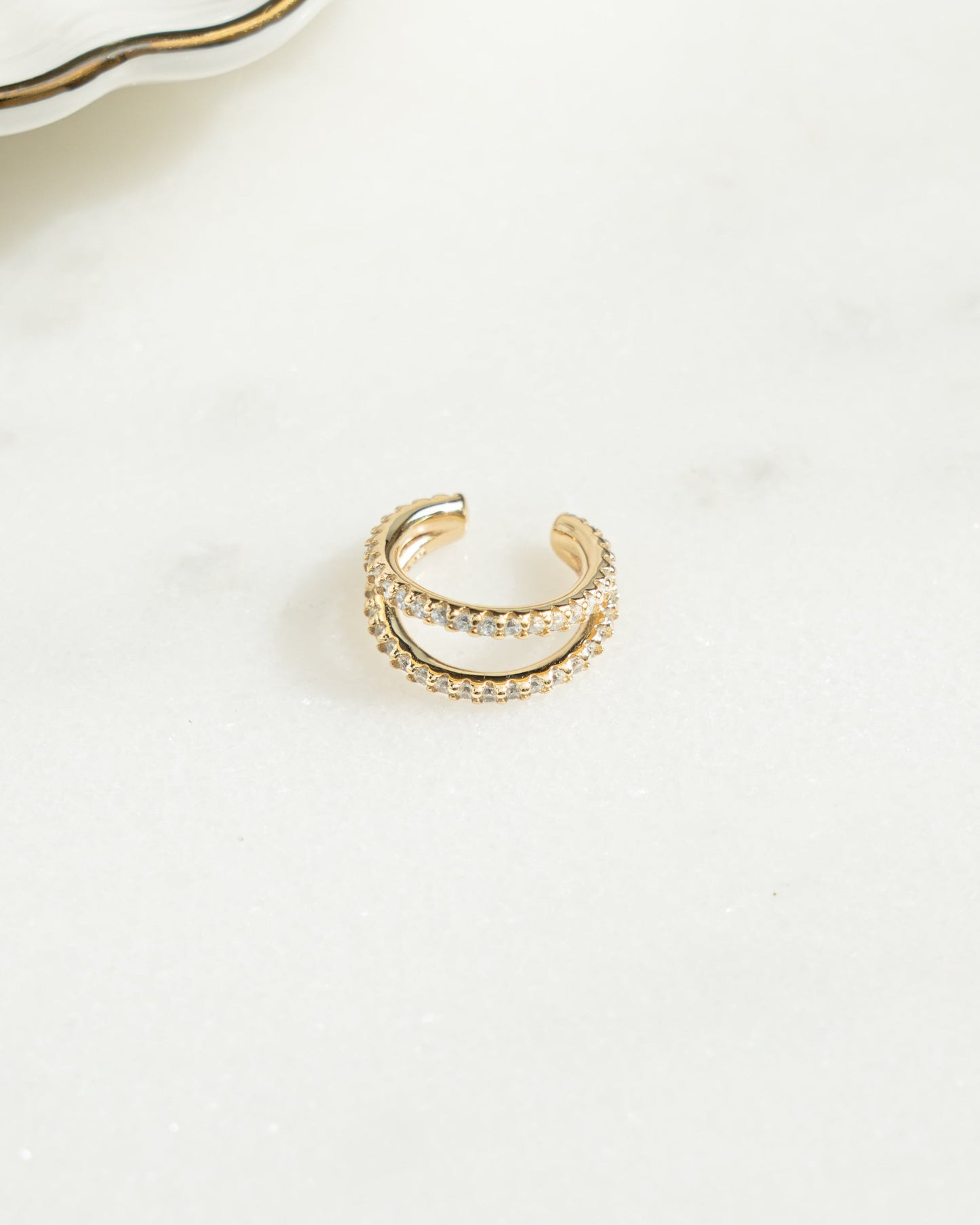 Marcella Double Row Ear Cuff