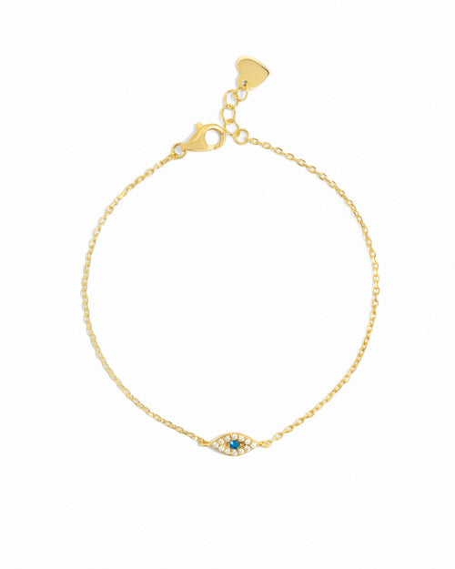 Tiny Evil Eye Bracelet