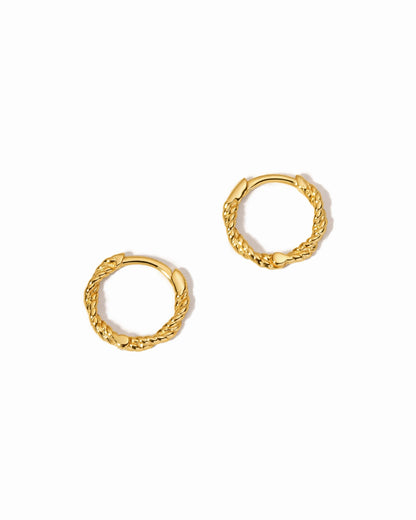 8mm Spiral Huggie