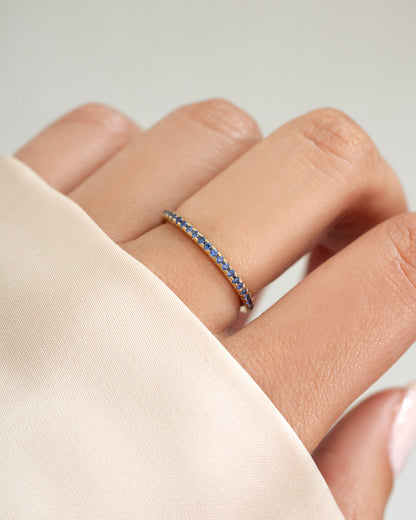 Sapphire Eternity Ring