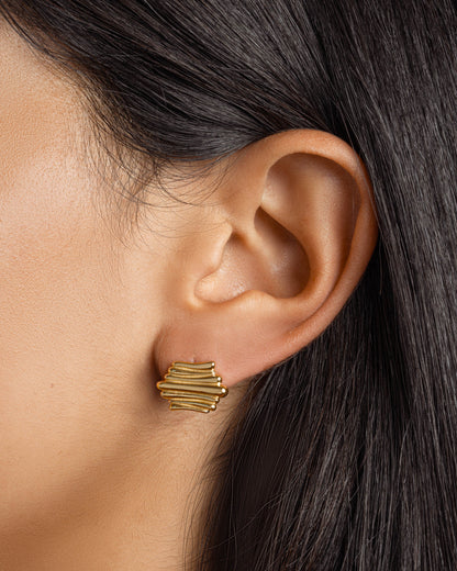 Scribble Stud Earrings