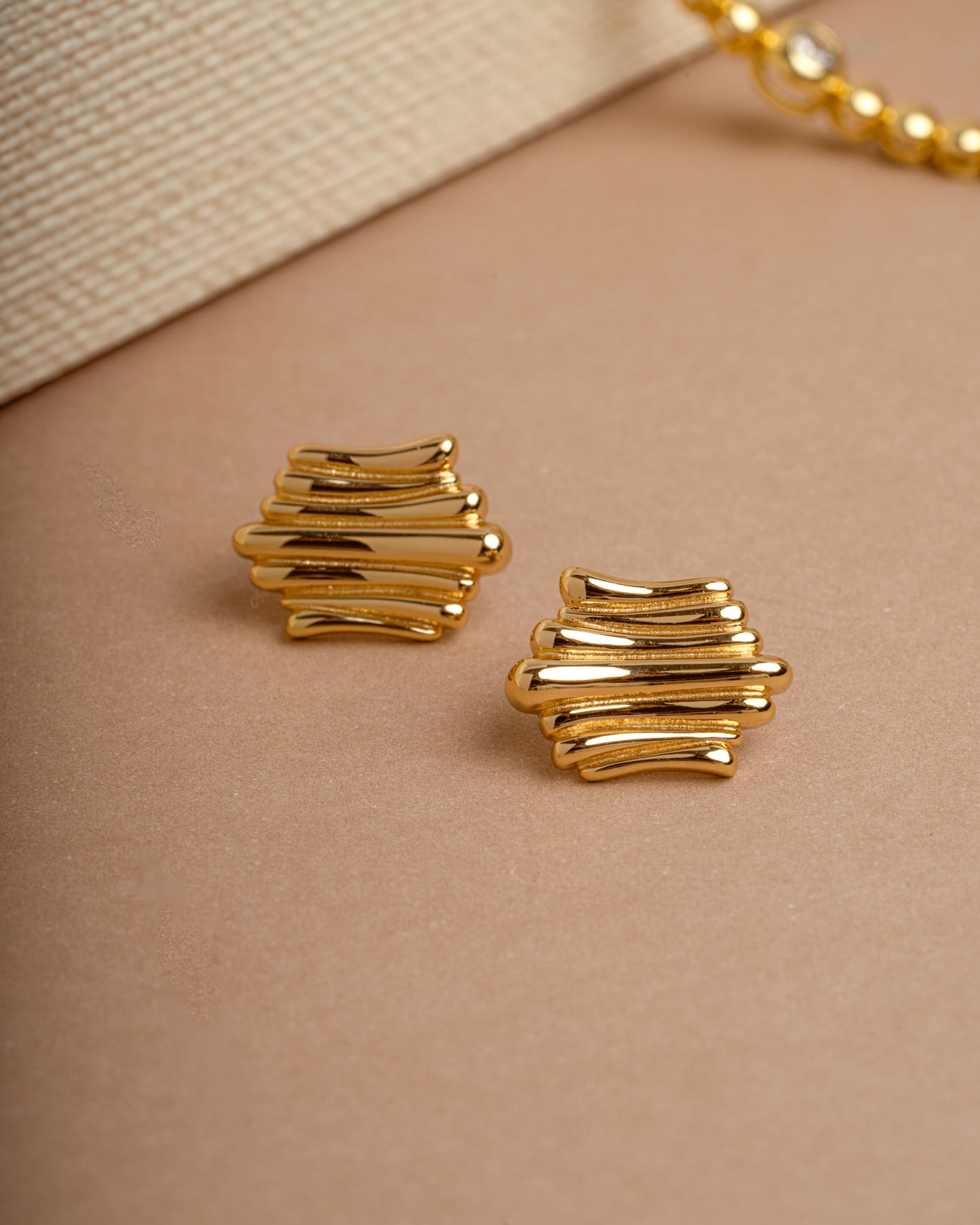 Scribble Stud Earrings