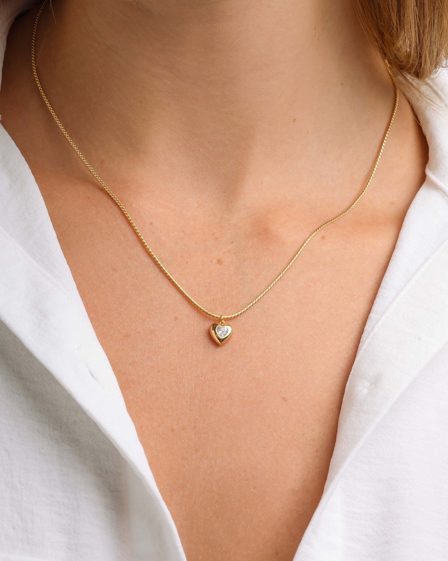 Stephy Heart Pendant Necklace