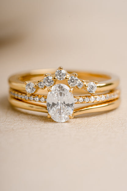 Oval Ring Set
