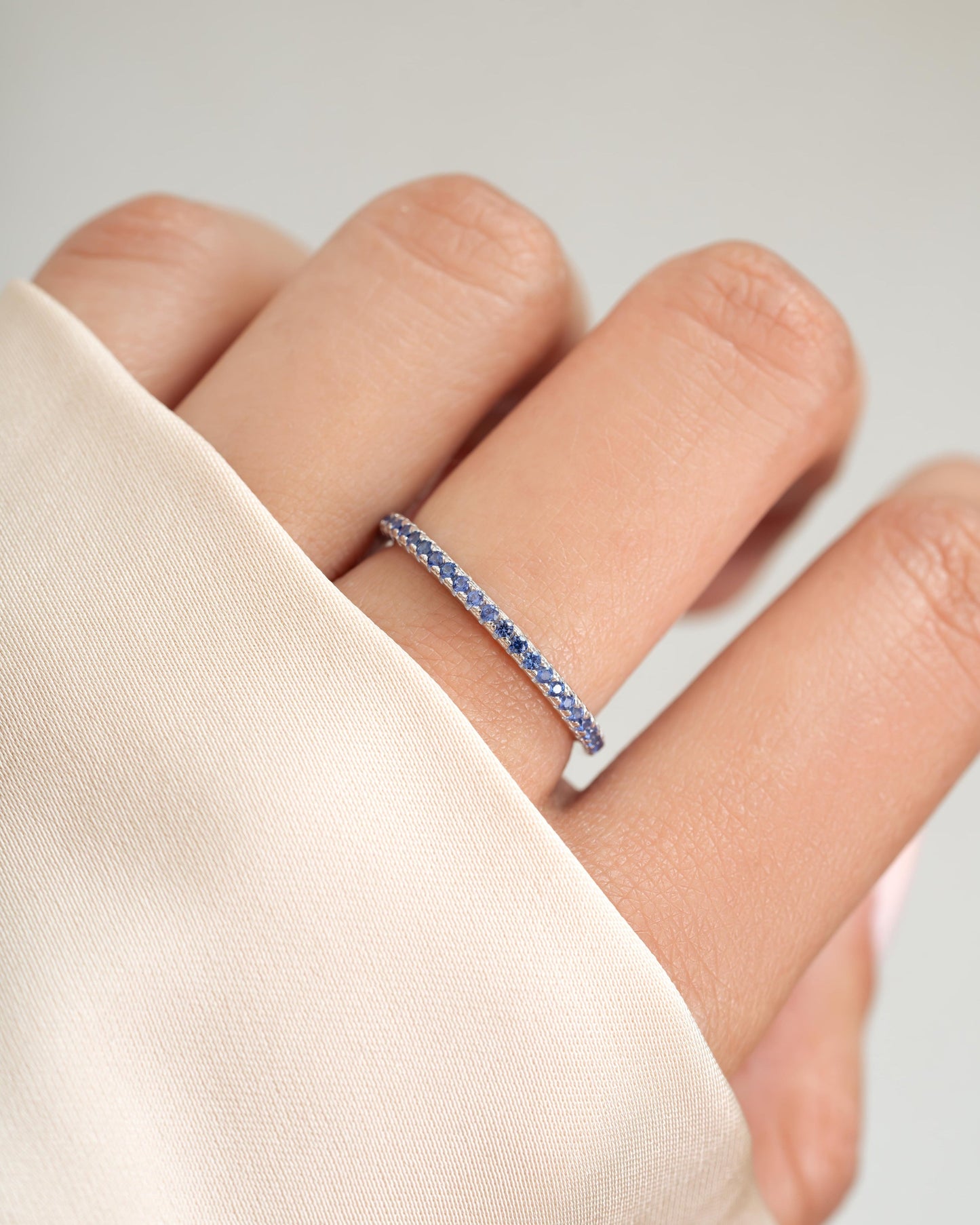 Sapphire Eternity Ring