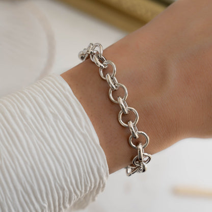 Round Link Bracelet