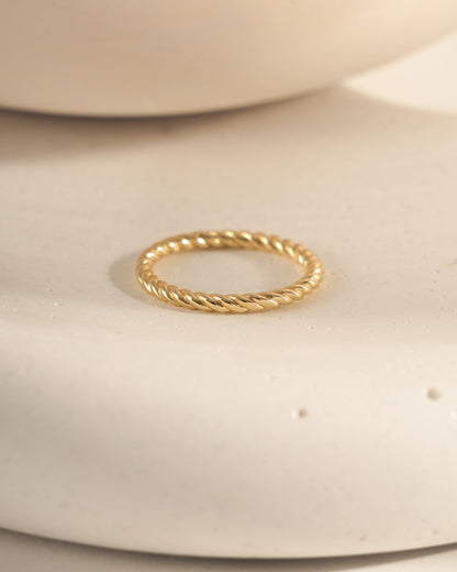 Thick Spiral Ring