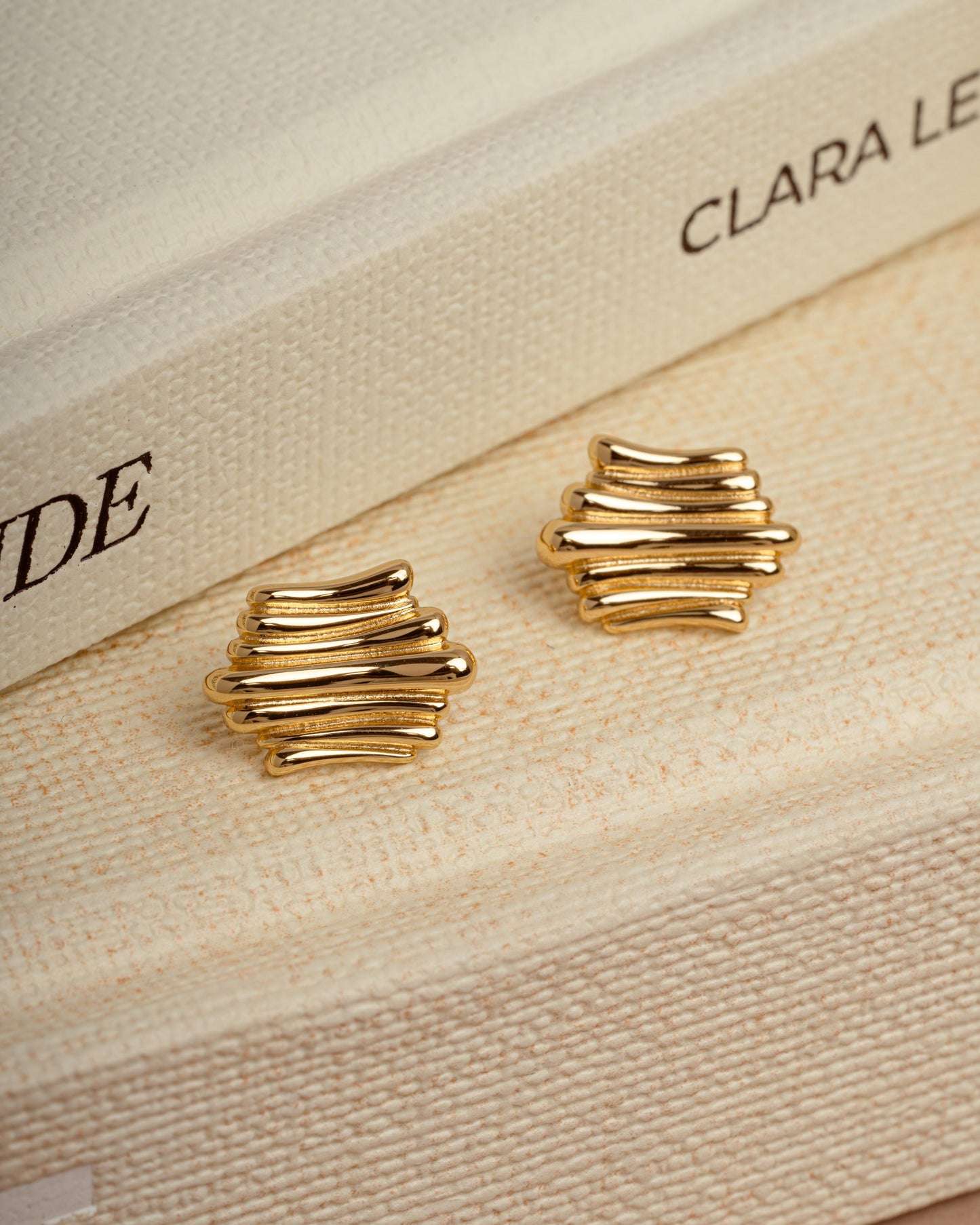 Scribble Stud Earrings