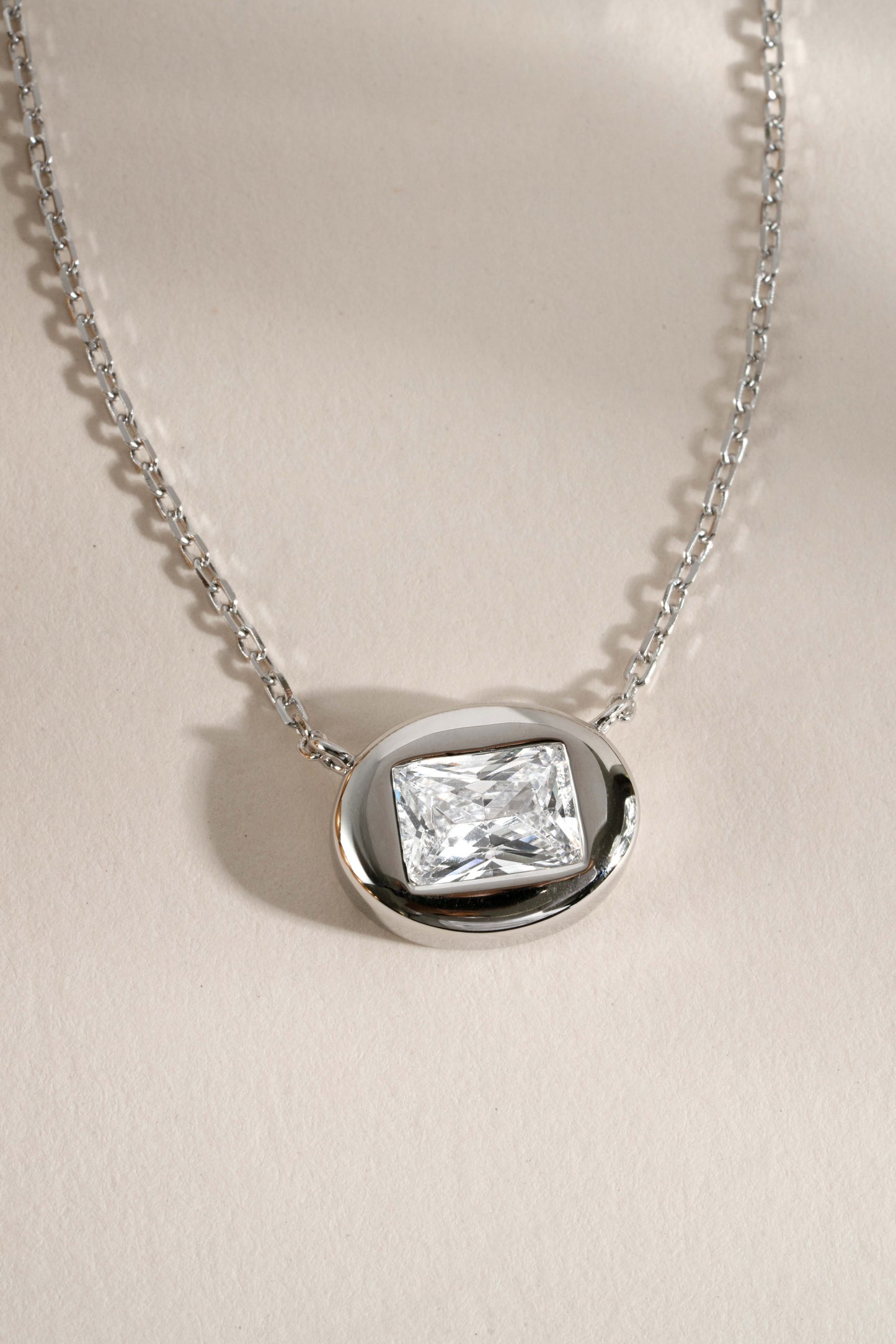 Valerie Bubble Bezel Necklace