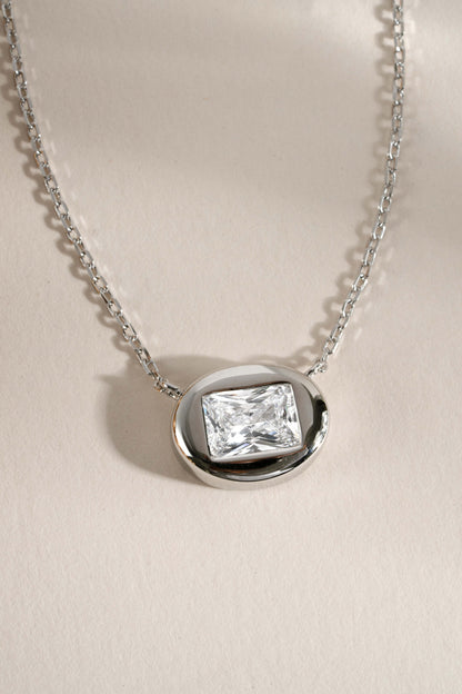 Valerie Bubble Bezel Necklace