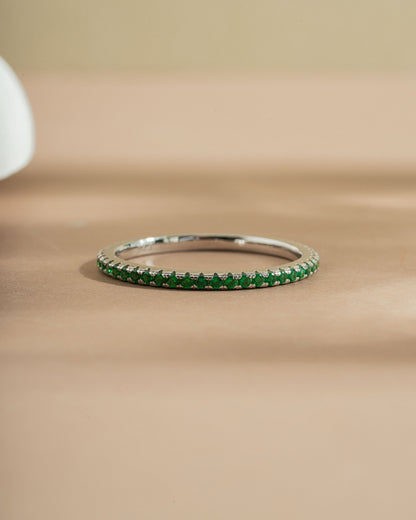 Emerald Eternity Ring