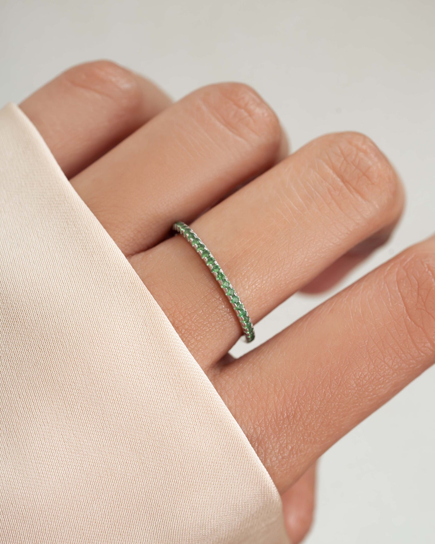Emerald Eternity Ring