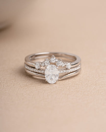 Oval Ring Set