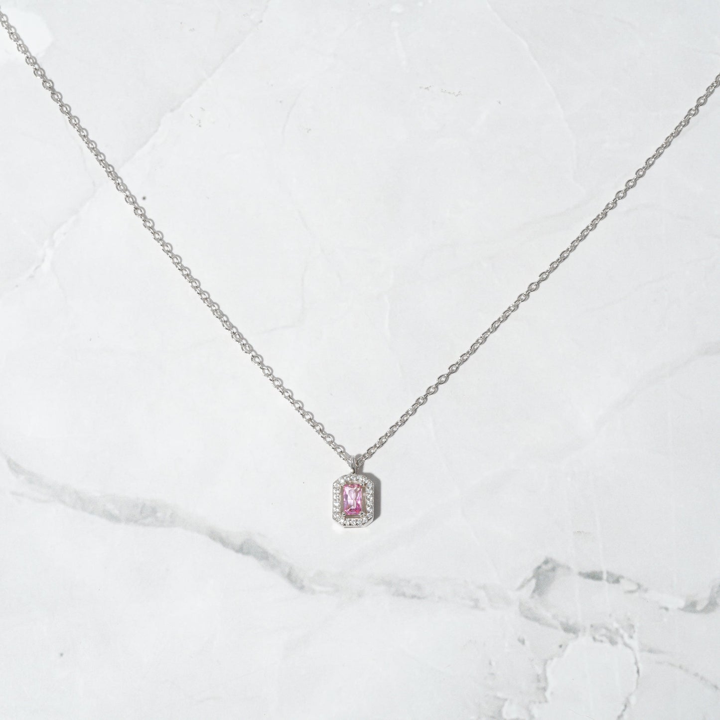 Baguette Necklace