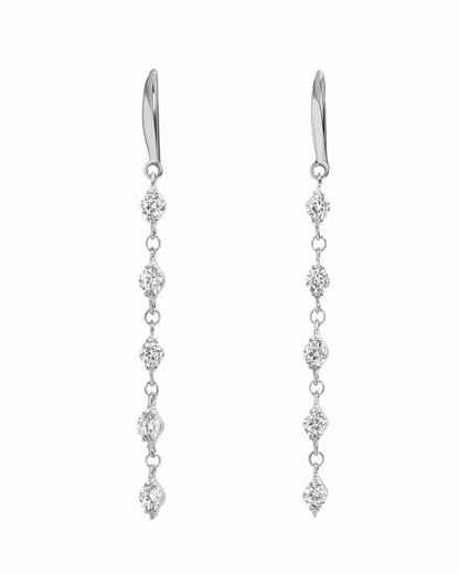 CZ Drop Earrings