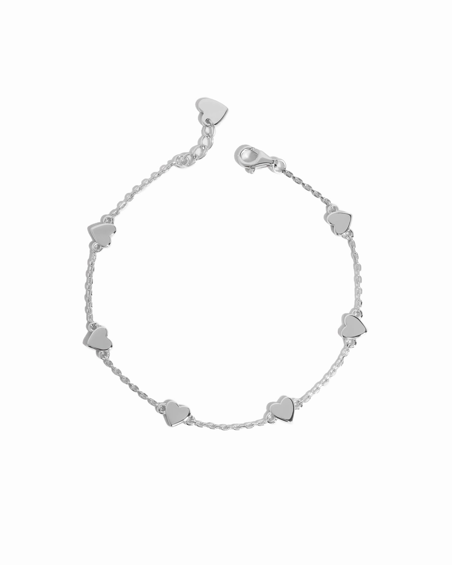 Heart Charm Bracelet