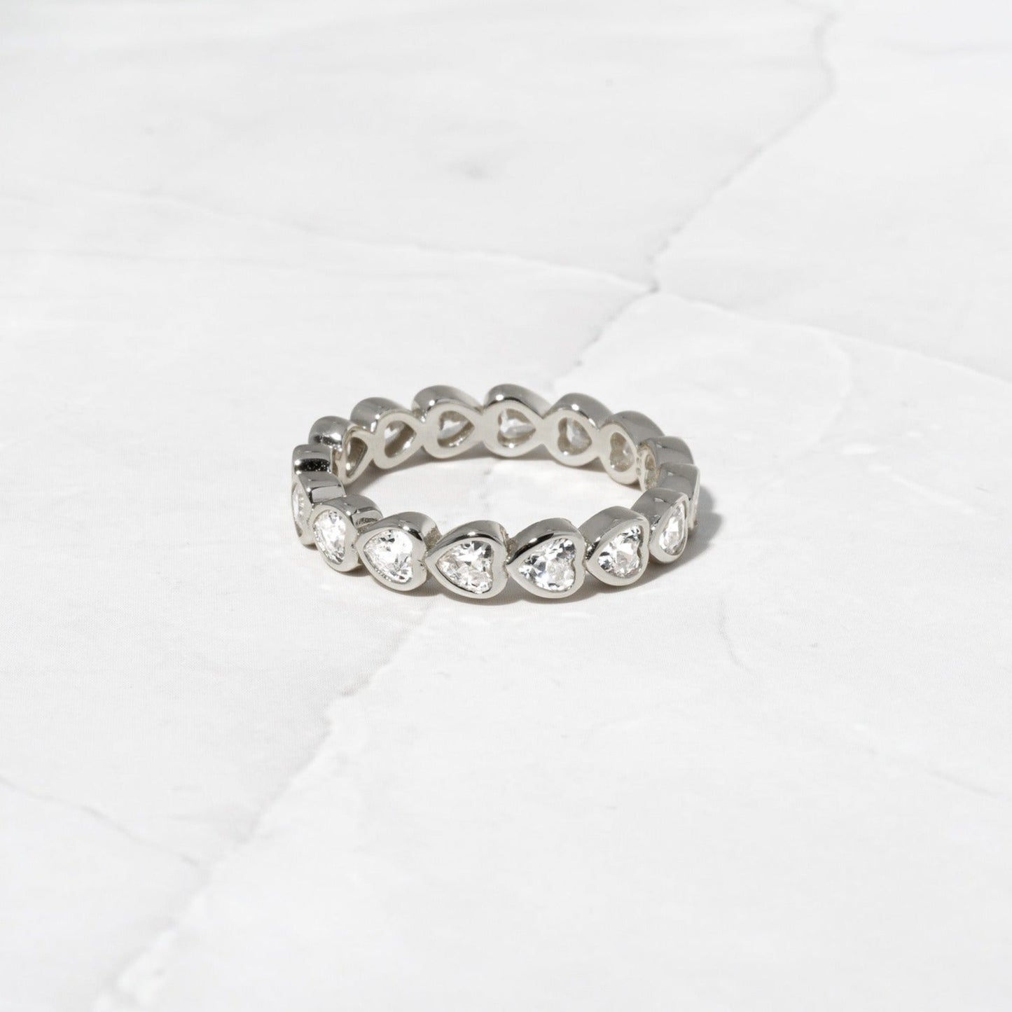 Eternity Heart Ring