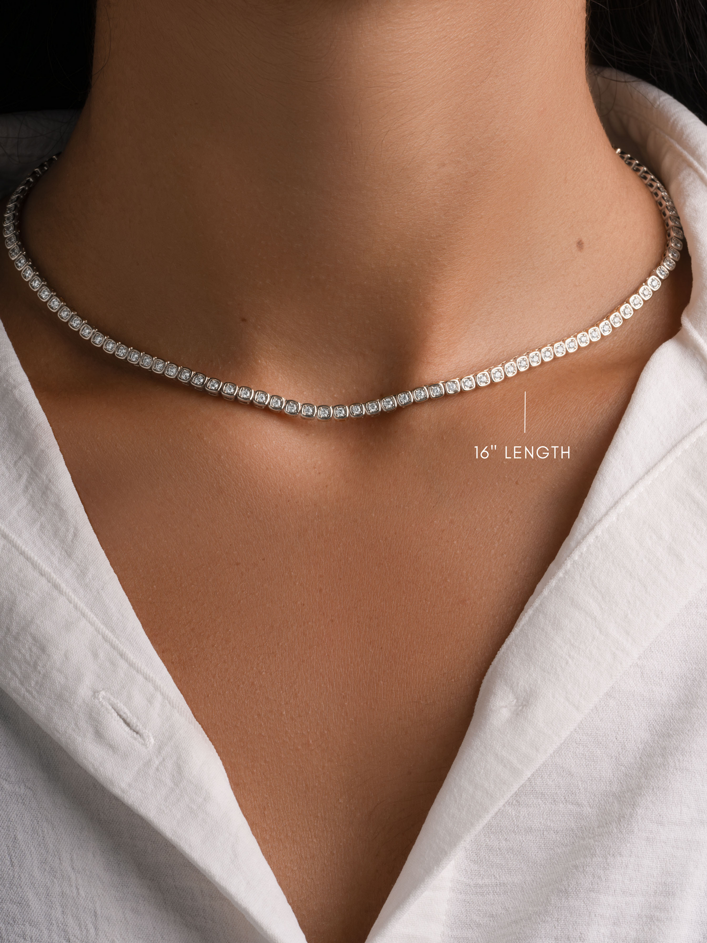 Chloe Tennis Necklace