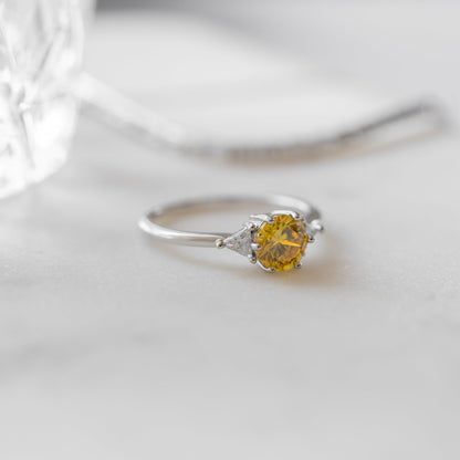 Canary Yellow Ring