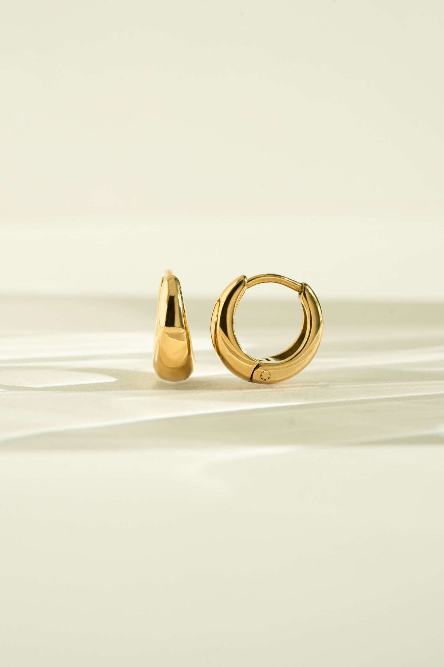 Zoe Huggie Hoops