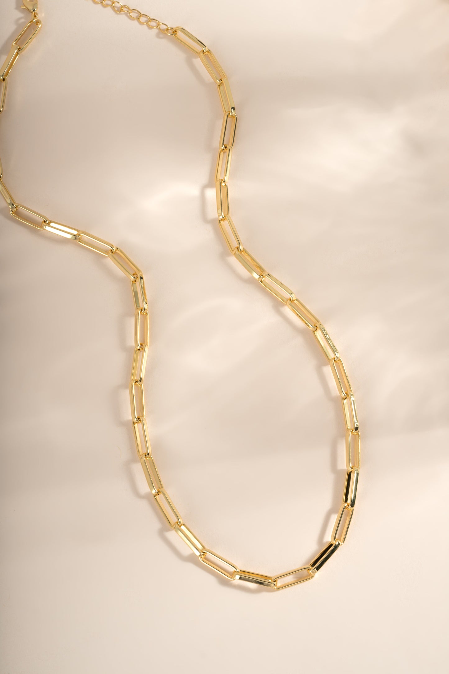 Square Paperclip Necklace