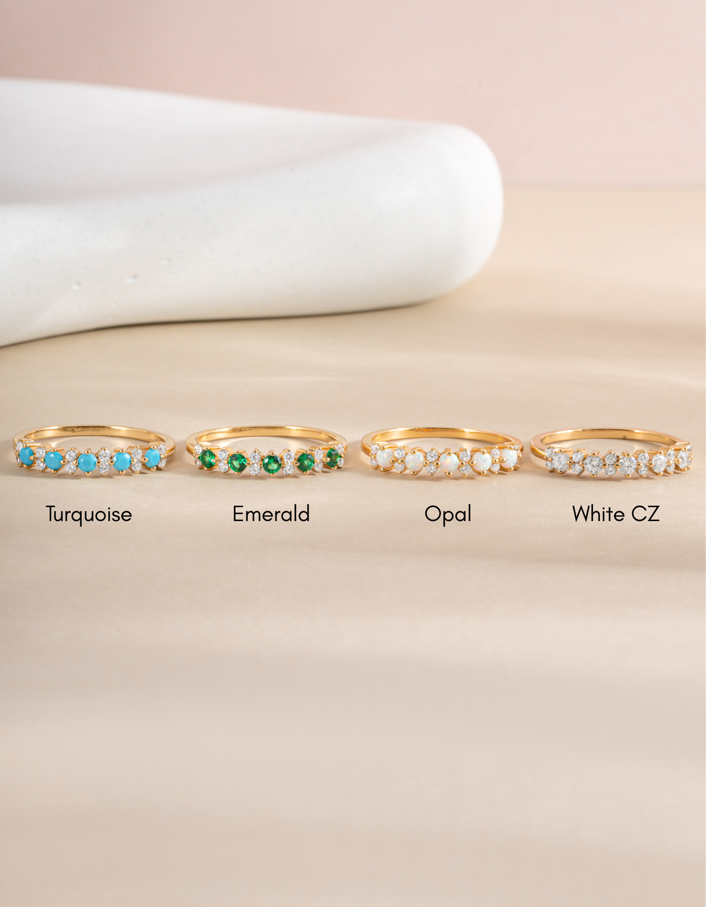 CZ Stephanie Stacking Ring